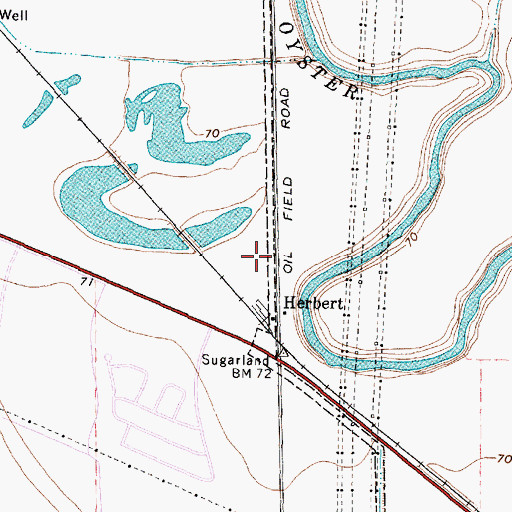 Topographic Map of Sugar Land Fire Department Station 3, TX