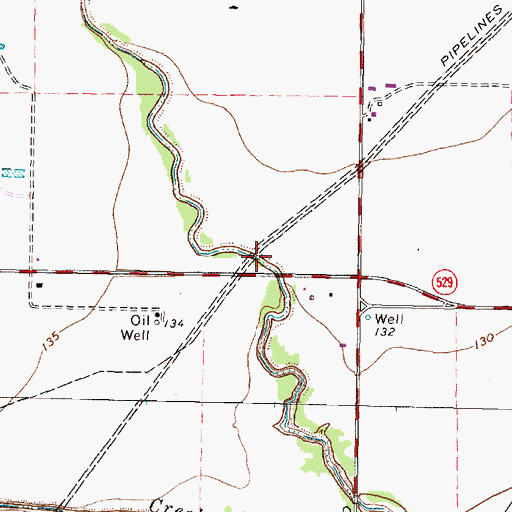 Topographic Map of Cy - Fair Volunteer Fire Department Station 8, TX