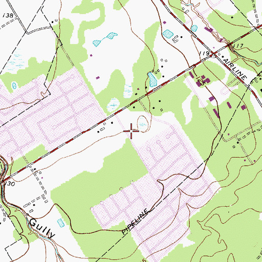 Topographic Map of Klein Volunteer Fire Department Station 4, TX