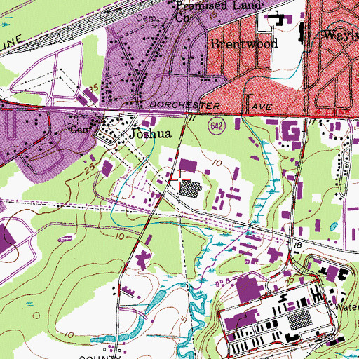 Topographic Map of Charleston County Sheriff's Office, SC