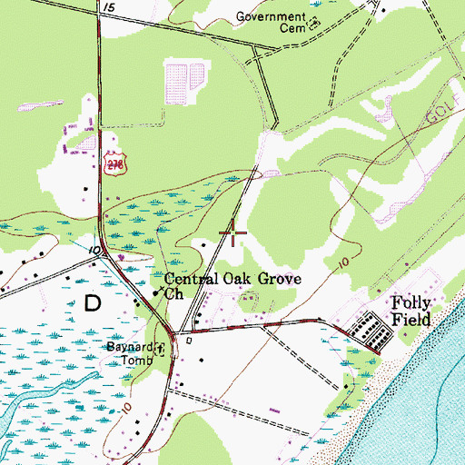Topographic Map of South Carolina Department of Probation, Parole and Pardon Services, SC