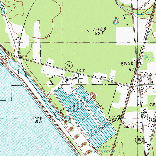 Topographic Map of South Carolina Law Enforcement Division, SC