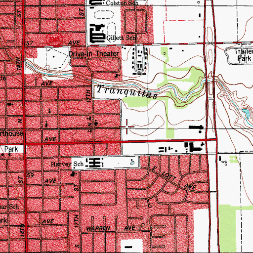 Topographic Map of Kleberg County Sheriff's Office Law Enforcement Center, TX