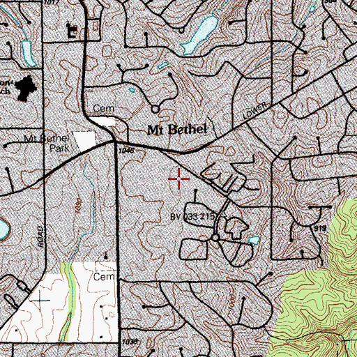 Topographic Map of Parkaire Field (historical), GA