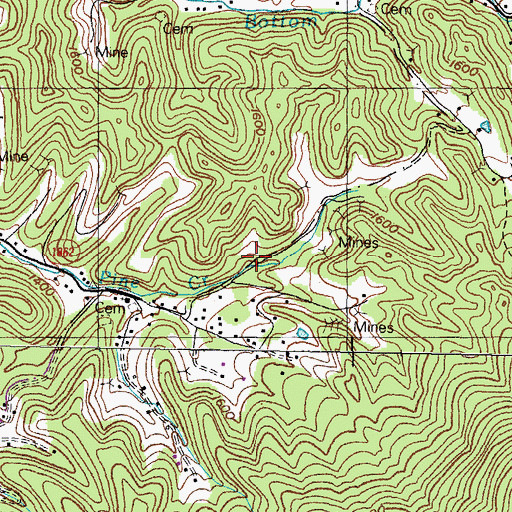 Topographic Map of Lima Post Office (historical), KY