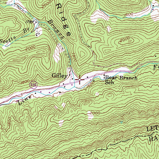 Topographic Map of Milton (historical), KY