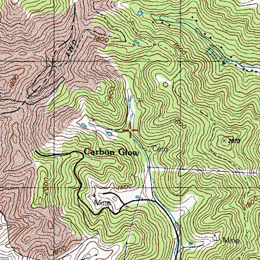 Topographic Map of Walbot Railroad Station (historical), KY