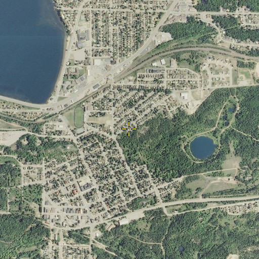 Aerial/Satellite Image of Cherry Street Field, MI