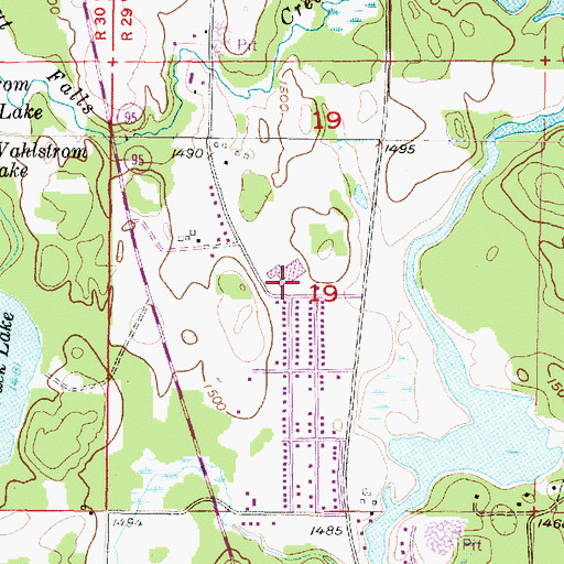 Topographic Map of Bell Medical Family Practice, MI