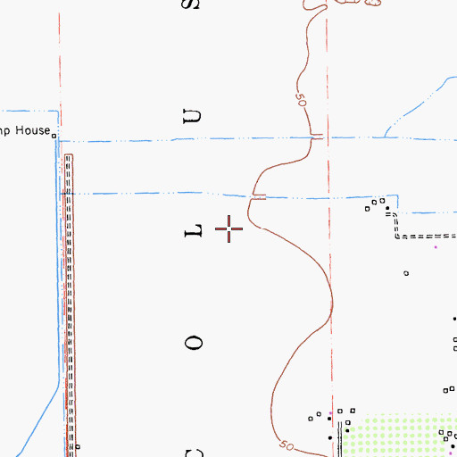 Topographic Map of Colusa, CA