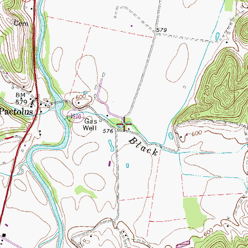 Topographic Map of Buckeye School (historical), KY