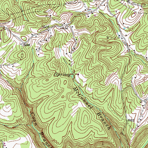 Topographic Map of Sulfur Spring School (historical), KY