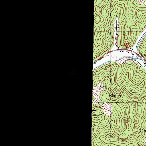 Topographic Map of May Post Office (historical), KY
