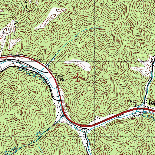 Topographic Map of Breed School Number Fifteen (historical), KY