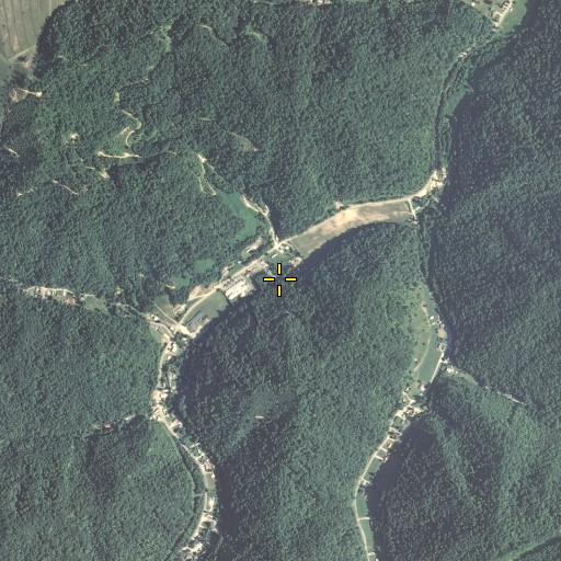 Aerial/Satellite Image of Hemp Patch Bottom (historical), KY