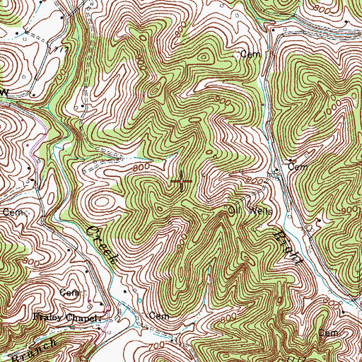 Topographic Map of Fairview School (historical), KY