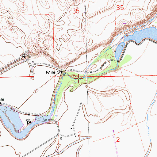 Topographic Map of Dry Creek, CA