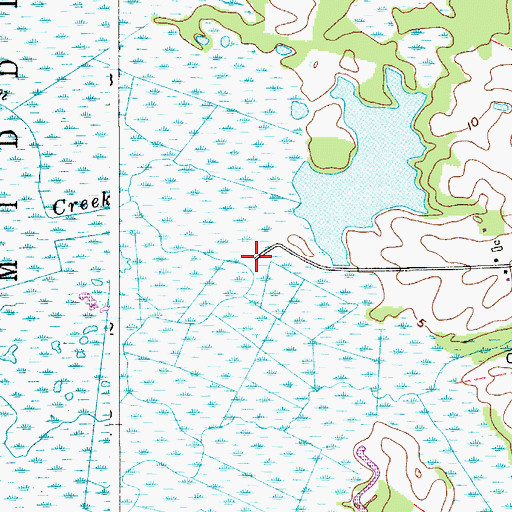 Topographic Map of Goshen Landing, NJ