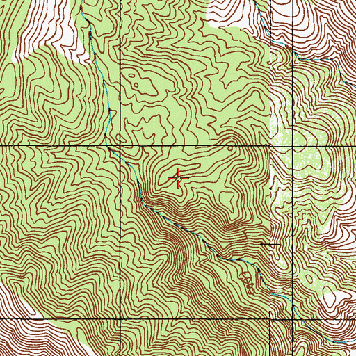 Topographic Map of Grapevine Mountains, CA