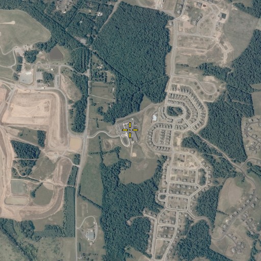 Aerial/Satellite Image of Sycolin Creek Elementary School, VA