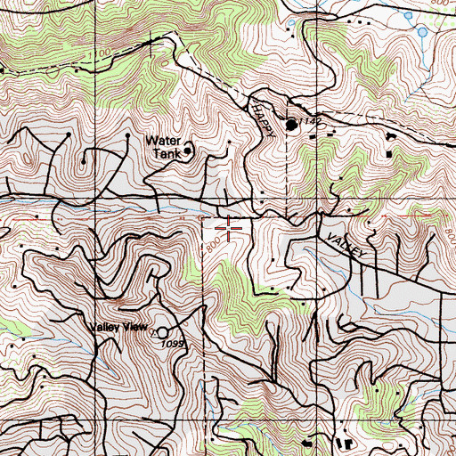 Topographic Map of Sunnyside Pumping Plant, CA