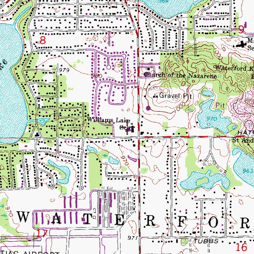 Topographic Map of Stepanski Early Childhood Center, MI
