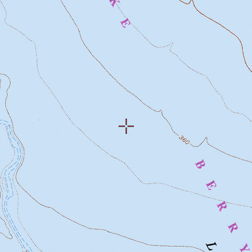 Topographic Map of Las Putas, CA