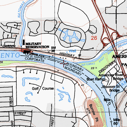 Topographic Map of Steelhead Creek, CA