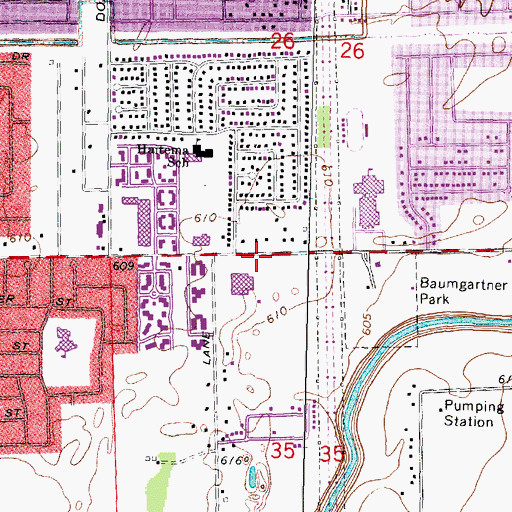 Topographic Map of Career Preparation Center, MI