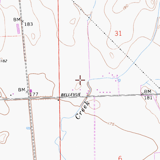 Topographic Map of Parkinson Creek, CA