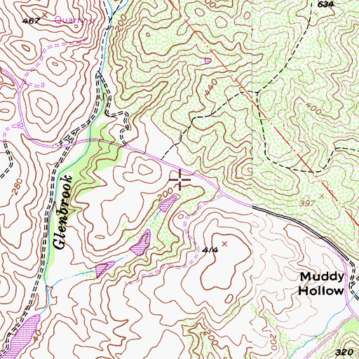 Topographic Map of Point Reyes National Seashore, CA