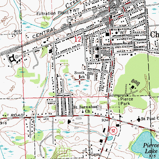 Topographic Map of Internal Medicine Specialists, MI