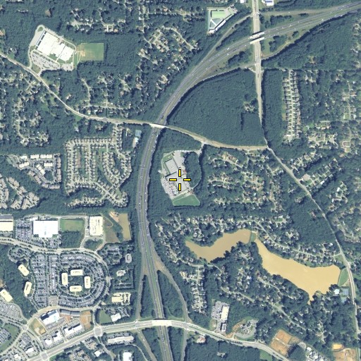 Aerial/Satellite Image of Chalker Elementary School, GA