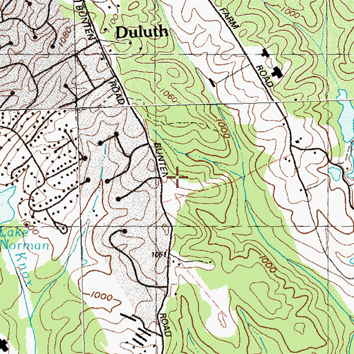 Topographic Map of Doctor M H Mason Jr Elementary School, GA