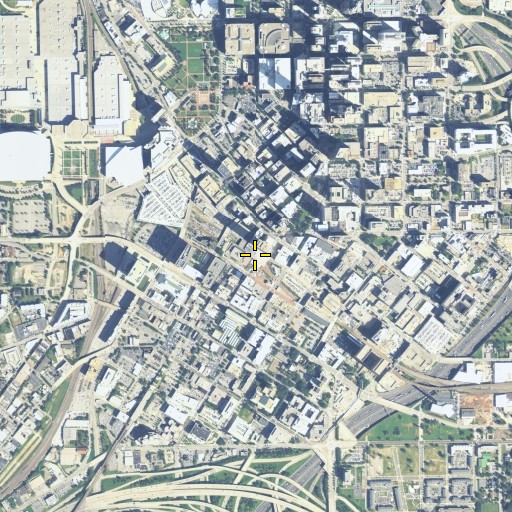 Aerial/Satellite Image of Five Points Station, GA