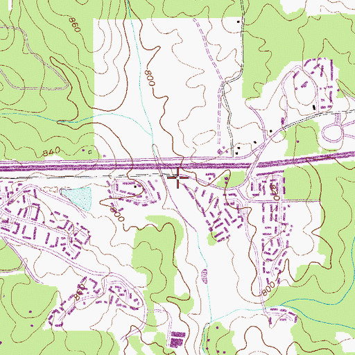 Topographic Map of Sparks Christian Academy, GA