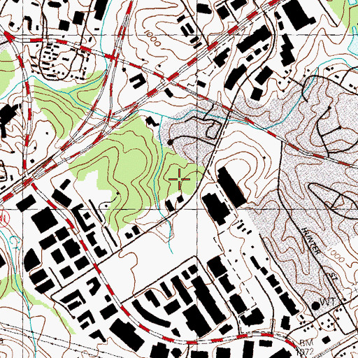 Topographic Map of Susan Stripling Elementary School, GA