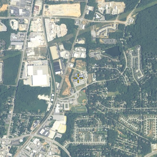 Aerial/Satellite Image of James A Jackson Elementary School, GA