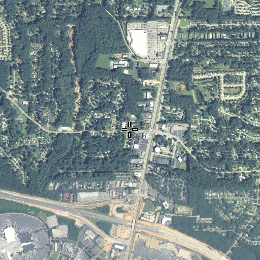 Aerial/Satellite Image of Morrow City Hall, GA