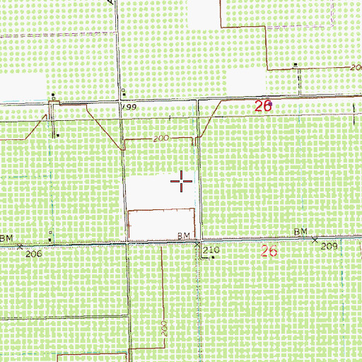 Topographic Map of A 8.9 N Lateral, AZ