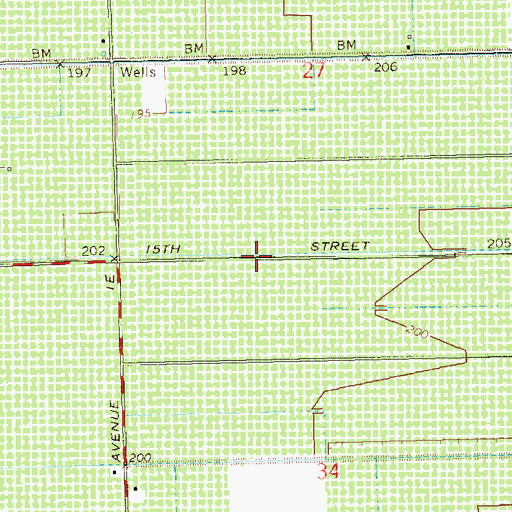 Topographic Map of A 9.4 Lateral, AZ