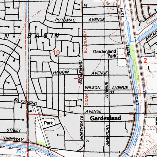Topographic Map of Alethea B Smythe Elementary School, CA