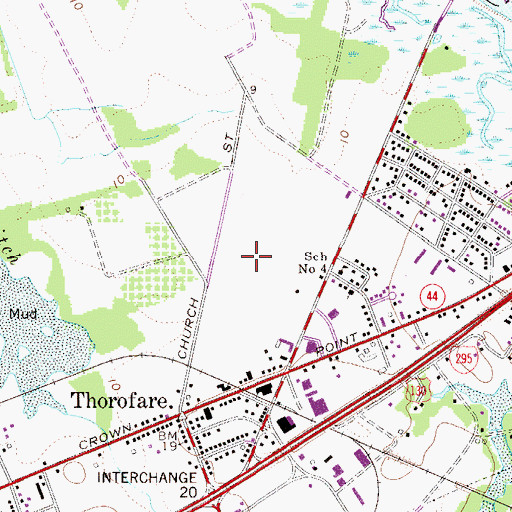 Topographic Map of Union Fields, NJ