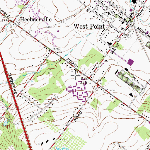 Topographic Map of Ager Tract, PA