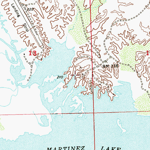 Topographic Map of Boy Scout Camp, AZ