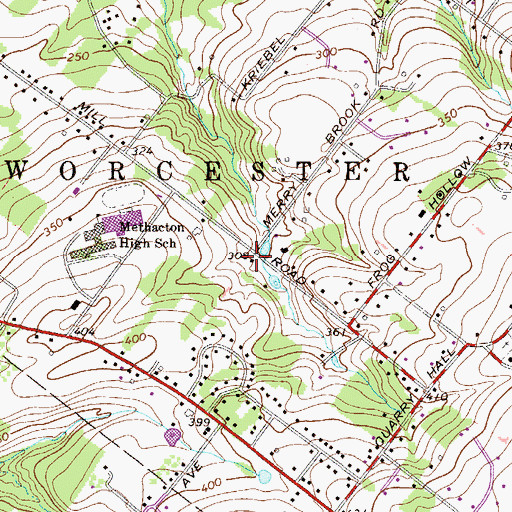 Topographic Map of Upper Fairview, PA