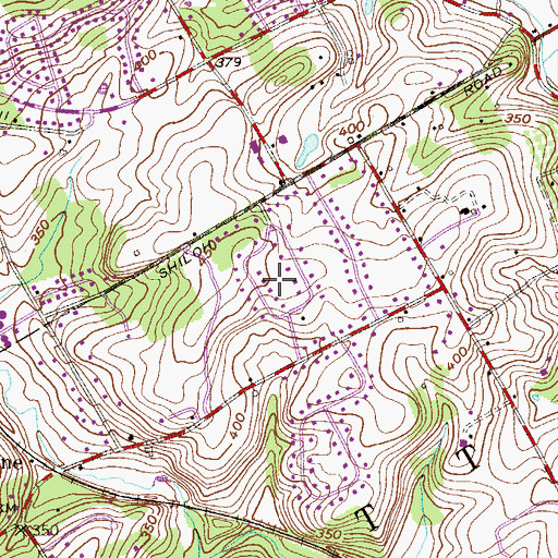 Topographic Map of Westmount, PA
