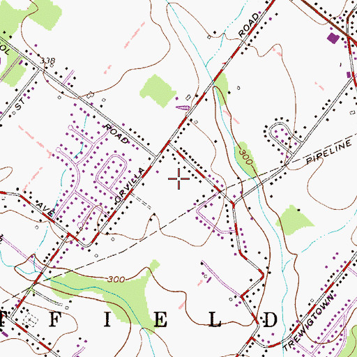 Topographic Map of Wynmere Hunt, PA