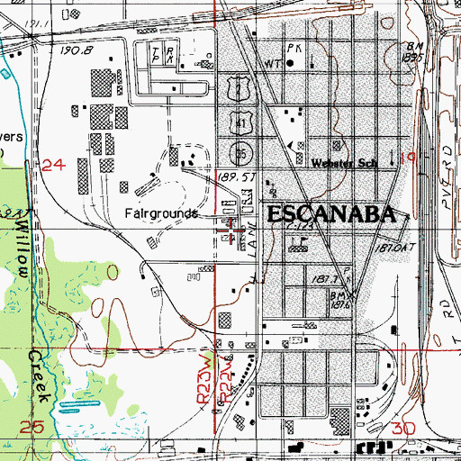 Topographic Map of Steam and Gas Engine Museum, MI