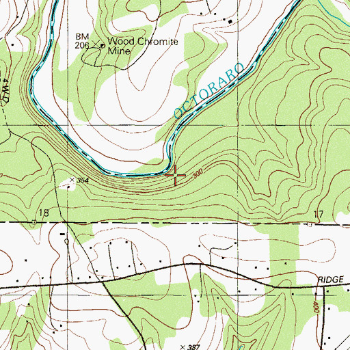 Topographic Map of William Penn State Forest, PA